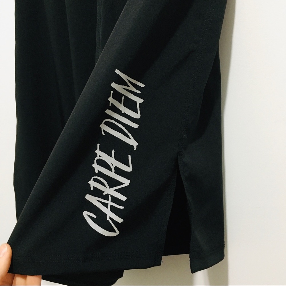 Men’s Black Shorts Carpe Diem - Picture 3 of 10